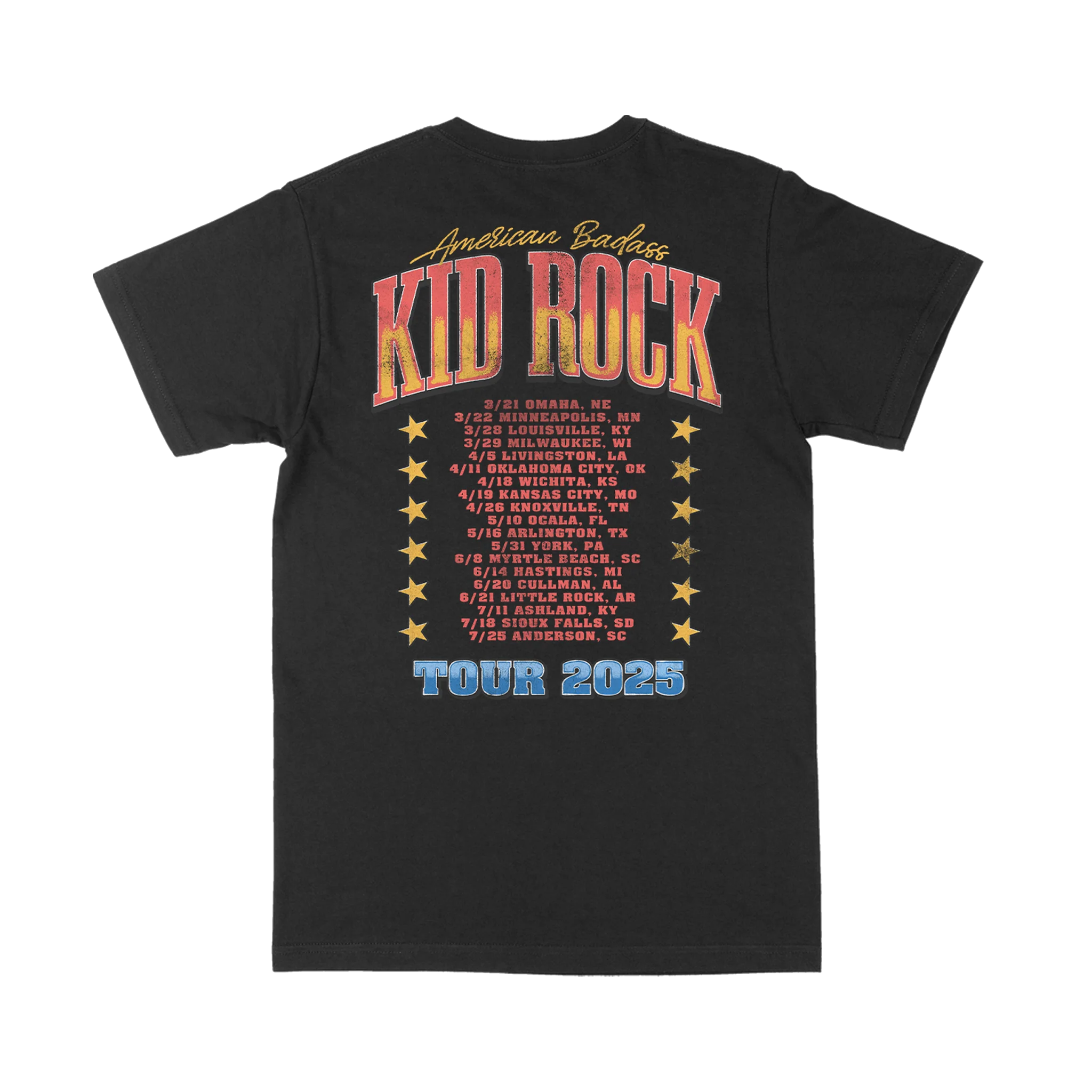 America Photo Flag Tour Tee - Image 3