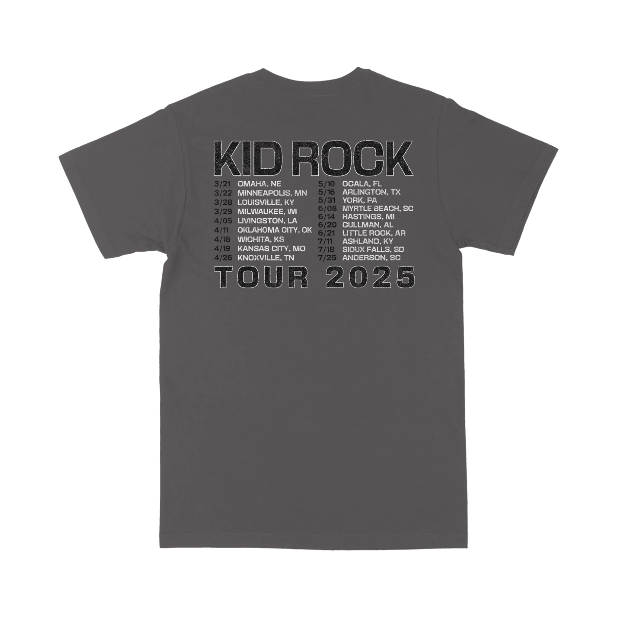 Bad Rep Grey Tour Tee - Image 3